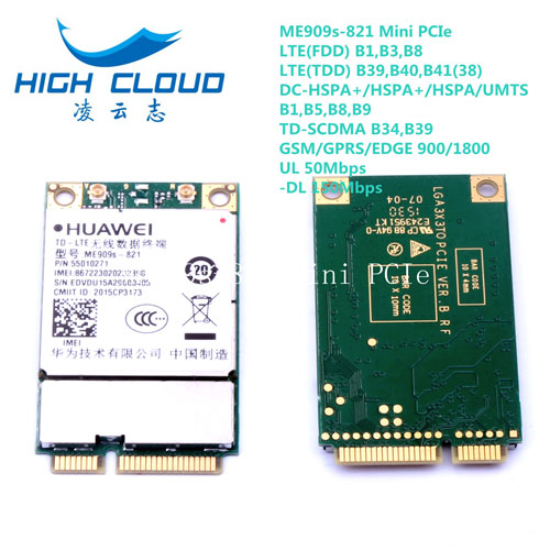 4G ME909s-821 Mini PCIe module
