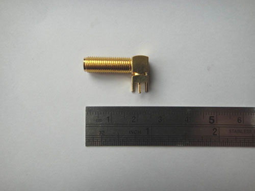 Long right angle sma conector