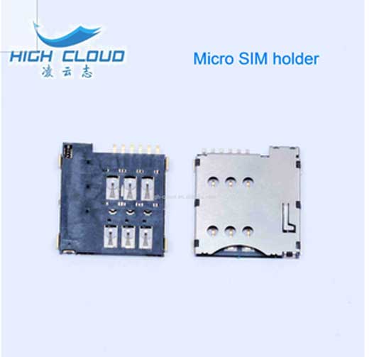 Micro sim card holder